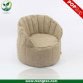 Moda beanbag canto sofá beanbag tecido reclinável beanbag sofá